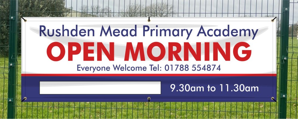 School Open Day Banners