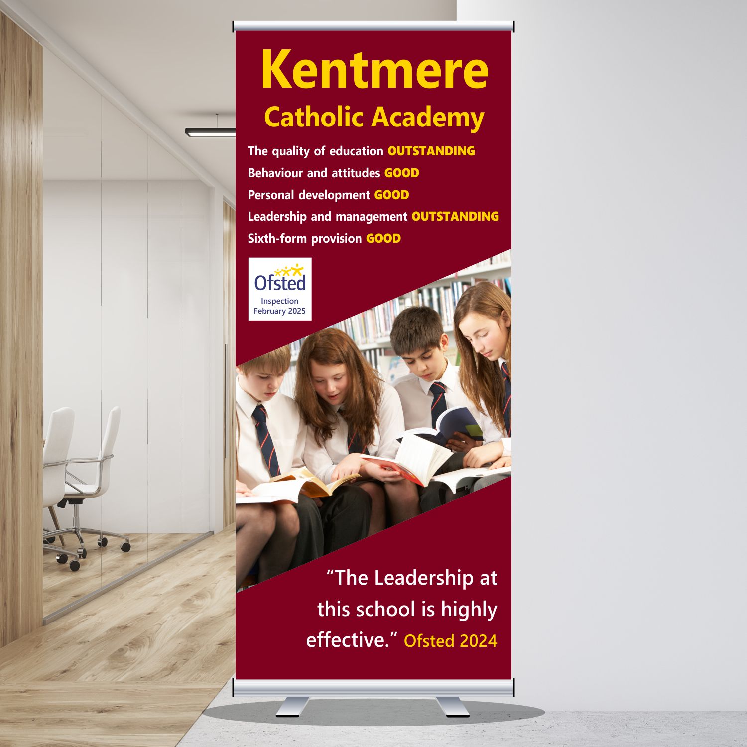 Ofsted Roller Banner - Layout 10