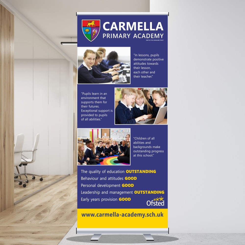 Ofsted Roller Banner - Layout 8