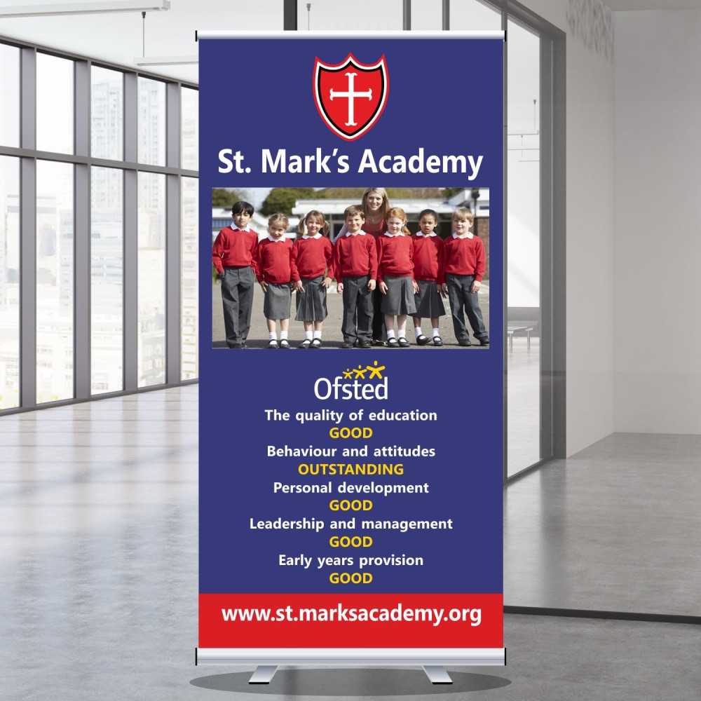 Ofsted Roller Banner - Layout 8
