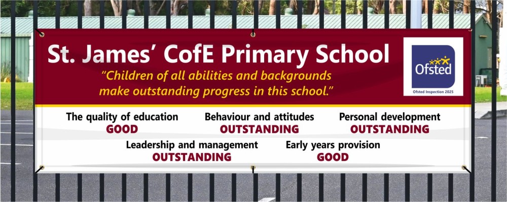 Ofsted Banners for Schools - Standard