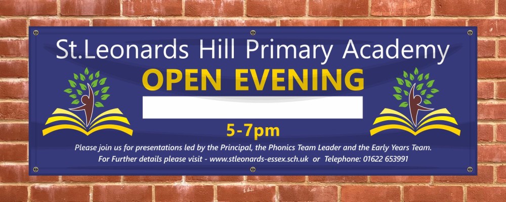 School Open Day Banners
