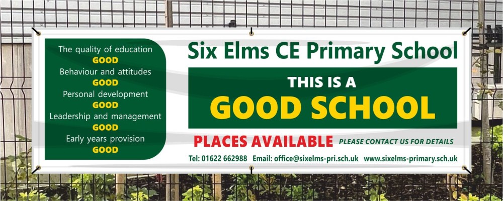 Ofsted Banners for Schools - Standard
