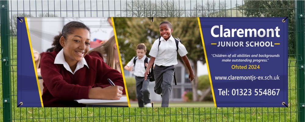 Primary School Banner - Full Colour Layout 8