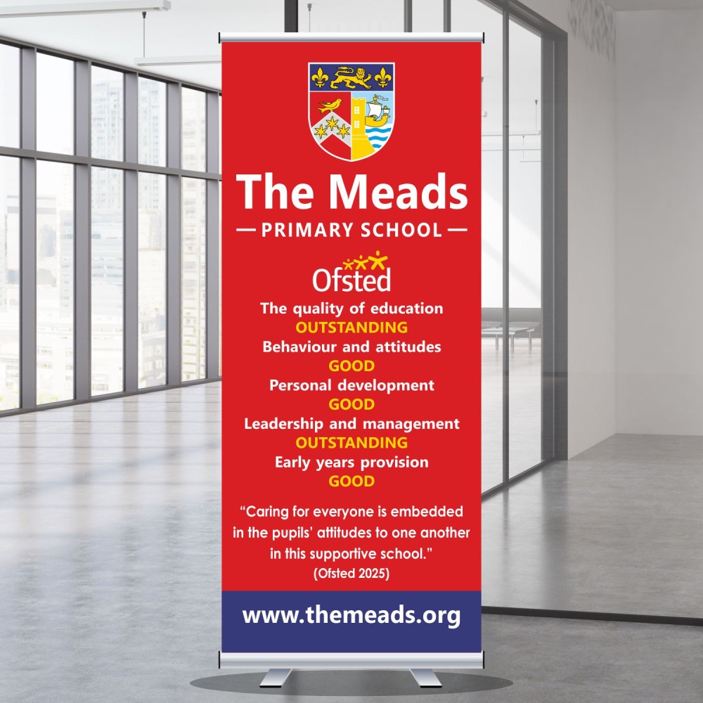 Ofsted Roller Banner - Layout 9