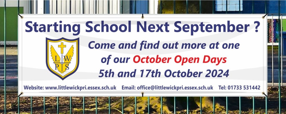 School Open Day Banners